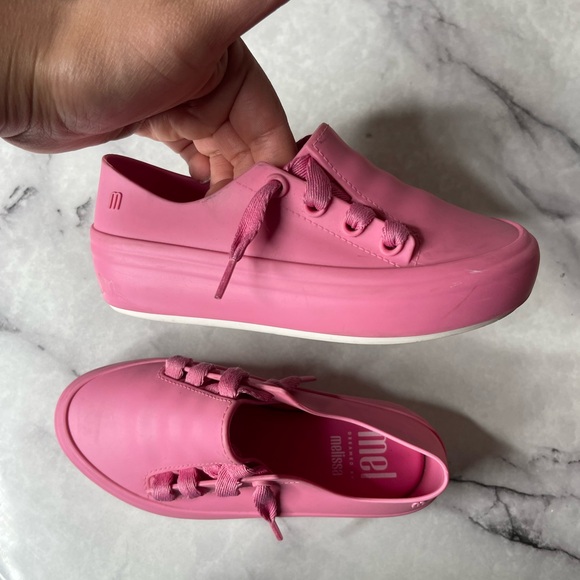 Mini Melissa ulitsa pink sneakers - Picture 5 of 7